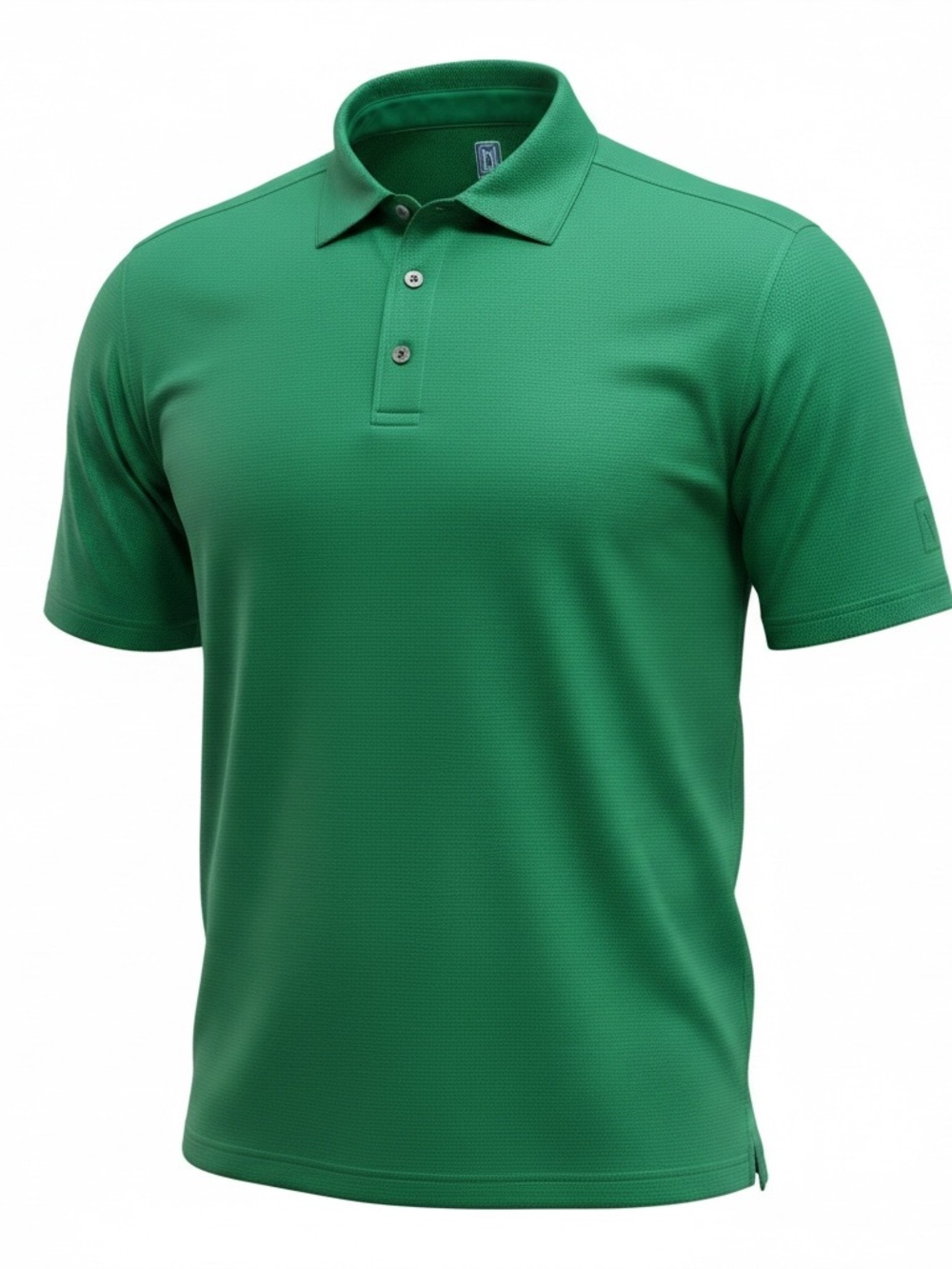 PGA Tour Men's Kelly Green Performance Polo Shirt